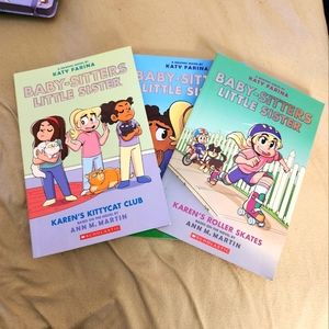 Set of 3 brand new Baby Sitters Club Little Sisters graphic novels